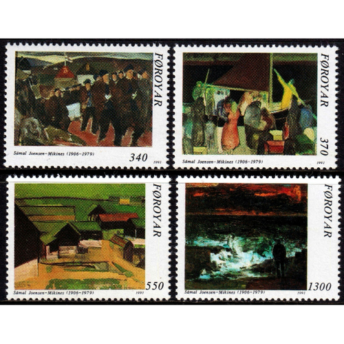 Faroe Islands Scott #228-31 VF MNH
