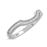 Photo of Kassia 1/8 ct tw. Diamond Ladies Band 14K White Gold [BT1002WL]