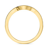 Photo of Salima 1/2 ct tw. Diamond Wedding Band Set 10K Yellow Solid Gold [BT215YL]