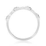 Photo of Farida 1/6 ct tw. Diamond Wedding Band Set 14K White Gold [BT222WL]