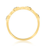 Photo of Farida 1/6 ct tw. Diamond Wedding Band Set 10K Yellow Gold [BT222YL]