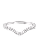 Photo of Coral 3/8 ct tw. Diamond Wedding Band Set 14K White Gold [BT226WL]
