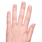 Photo of Coral 3/8 ct tw. Diamond Wedding Band Set 14K White Gold [BT226WL] [HT]