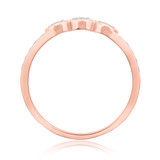 Photo of Khadija 1/4 ct tw. Diamond Ladies Band 10K Rose Solid Gold [BT213RL]