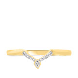 Photo of Rehana 1/20 ct tw. Black Diamond (Treated) Ladies Band 10K Yellow Gold [BT214YL]