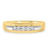Photo of Bliss 1/4 ct tw. Mens Band 10K Yellow Gold [BT136YM]