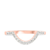 Photo of Nea 3/8 ct tw. Diamond Wedding Band Set 10K Rose Gold [BT231RL]