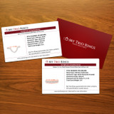 Lulu 1/2 ct tw. Diamond Wedding Band Set 10K Rose Gold