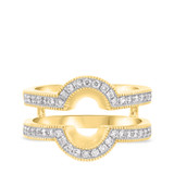 Photo of Alya 3/8 ct tw. Diamond Ladies Band 14K Yellow Gold [BT224YL]