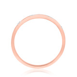 Photo of Luca 1/5 ct tw. Diamond Wedding Band Set 14K Rose Gold [BT247RL]