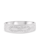 Photo of Luca 1/5 ct tw. Diamond Wedding Band Set 10K White Gold [BT247WM]