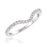 Photo of Coral 1/6 ct tw. Diamond Ladies Band 14K White Gold [BT226WL]