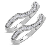 Photo of Kassia 1/4 ct tw. Diamond Same Sex Ladies Band Set 10K White Gold [WL1002W]