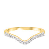 Photo of Coral 1/6 ct tw. Diamond Ladies Band 14K Yellow Gold [BT226YL]