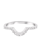 Photo of Peony 1/5 ct tw. Diamond Ladies Band 14K White Gold [BT232WL]