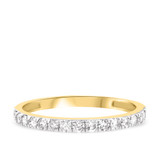 Photo of River 3/8 ct tw. Diamond Ladies Band 14K Yellow Gold [BT248YL]
