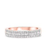 Photo of Weston 3/8 ct tw. Diamond Ladies Band 14K Rose Gold [BT253RL]