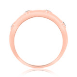 Photo of Farida 1/10 ct tw. Diamond Mens Band 10K Rose Gold [BT222RM]