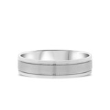 Photo of Kensington Wedding Band Set 14K White Gold [BT328WL]