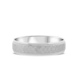 Photo of Clinton Wedding Band Set 14K White Gold [BT329WL]