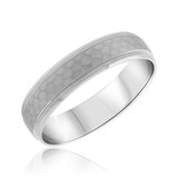 Photo of Clinton Wedding Band Set 14K White Gold [BT329WM]