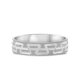 Photo of Annelle Wedding Band Set 14K White Gold [BT330WL]