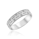 Photo of Annelle Wedding Band Set 14K White Gold [BT330WL]