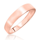 Photo of Jordyn Traditional Mens Wedding Band 10K Rose Gold. [BT306RM]