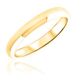 Photo of Chara 0 ct tw. No Gemstone Ladies Band 10K Yellow Gold [BT325YL]