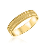 Photo of Caleb Wedding Band Set 14K Yellow Gold [BT333YL]