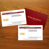 Jasper Wedding Band Set 10K Yellow Gold