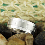 Photo of Warlow Traditional Mens Wedding Band 14K Rose Gold. [BT313RM]