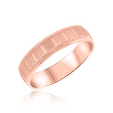 Photo of Liam 0 ct tw. No Gemstone Ladies Band 10K Rose Gold [BT331RL]