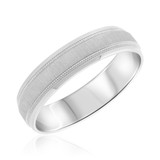 Photo of Colin Wedding Band Set 14K White Gold [BT337WM]