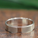Photo of Jasper Classic Ladies Band 10K White Gold [BT334WL]