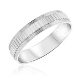 Photo of Bailey Wedding Band Set 14K White Gold [BT338WM]