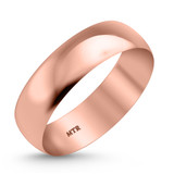 Photo of Hudson Comfort Fit-3mm Wedding Band Set 14K Rose Gold [BT351RM]