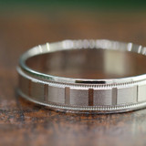 Photo of Liam Traditional Mens Wedding Band 10K Yellow Gold. [BT331YM]