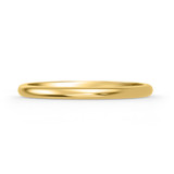 Photo of Hudson -2mm 0 ct tw. No Gemstone Ladies Band 10K Yellow Gold [BT341YL]