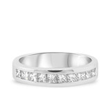 Photo of Ami 1 3/4 ct tw. Diamond Wedding Band Set 14K White Gold [BT359WM]