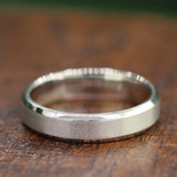 Photo of Baylor Traditional Mens Wedding Band 10K Rose Gold. [BT340RM]