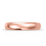 Photo of Hudson Comfort Fit-4mm Traditional Mens Wedding Band 10K Rose Gold. [BT349RM]