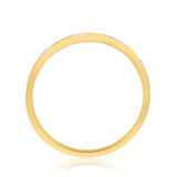 Photo of Luca 1/3 Carat T.W. Diamond Fancy Cluster Bridal Set 10K Yellow Gold [BT247YL]