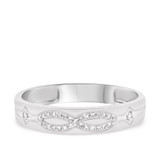 Photo of Luca 1/7 ct tw. Diamond Same Sex Ladies Band Set 10K White Gold [BT247WL]