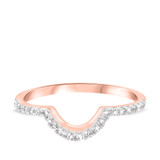 Photo of Peony 3 1/2 CT. T.W. Morganite and Diamond Trio Matching Wedding Ring Set 10K Rose Gold [BT232RL]