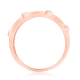Photo of Yasmine 1/2 ct tw. Diamond Same Sex Mens Band Set 10K Rose Gold [BT217RM]
