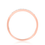 Photo of Jay 2/3 Carat T.W. Diamond Pear Cluster Bridal Set 10K Rose Gold [BT250RL]