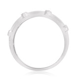 Photo of Yasmine 1/2 ct tw. Diamond Same Sex Mens Band Set 10K White Gold [BT217WM]