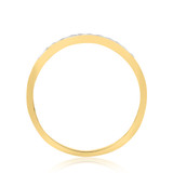 Photo of Jay 3/8 ct tw. Diamond Same Sex Ladies Band Set 10K Yellow Gold [BT250YL]