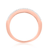 Photo of Weston 7/8 ct tw. Diamond Same Sex Ladies Band Set 14K Rose Gold [BT253RL]